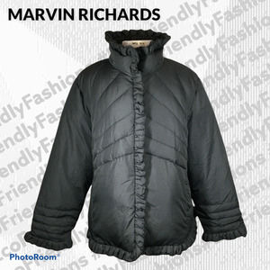 Marvin Richards Women Puffer Jacket Black Size 2X